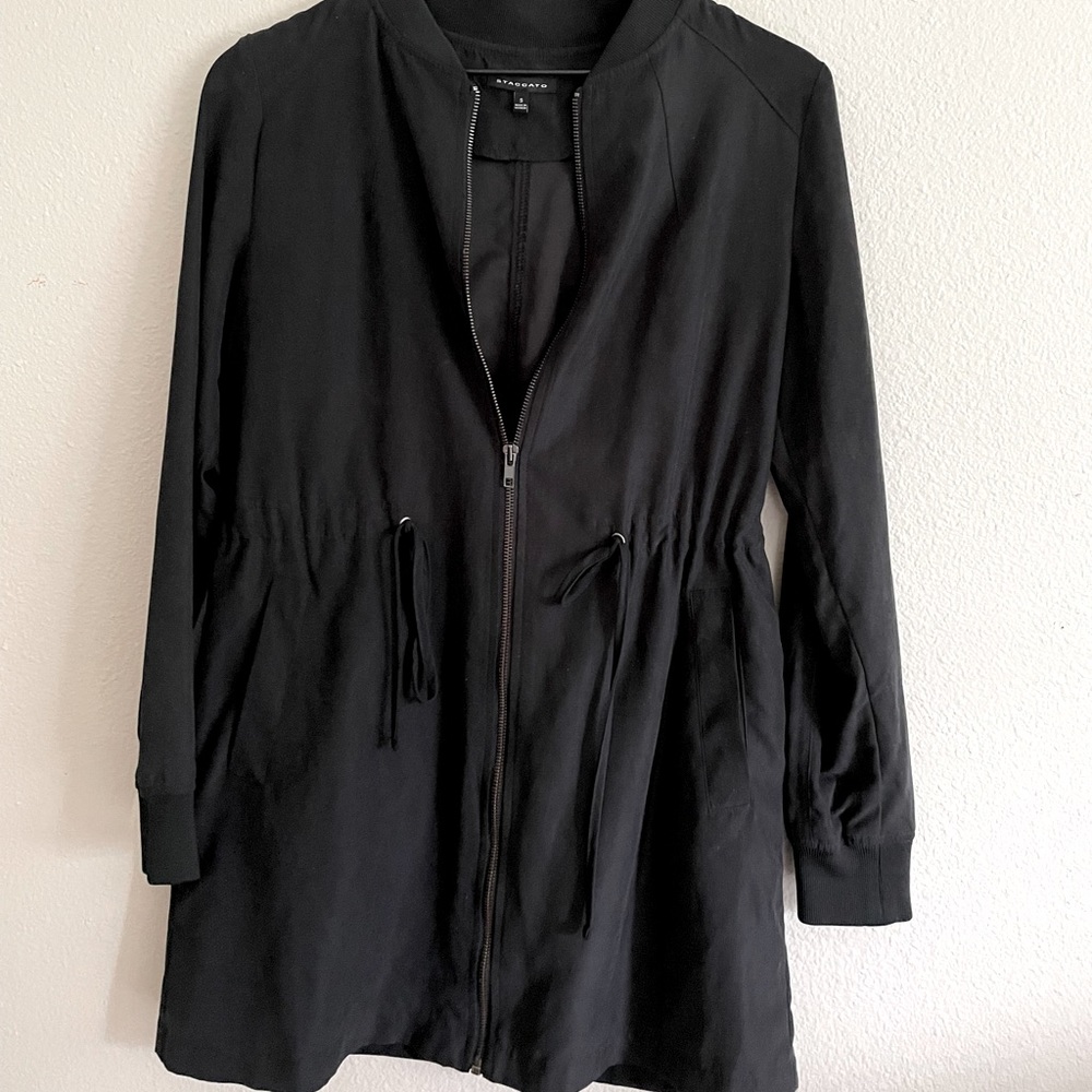 Staccato Black Anorak Jacket